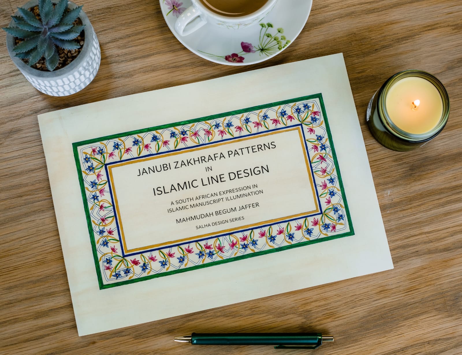 Islamic Line Design (Janubi Zakhrafa Patterns)